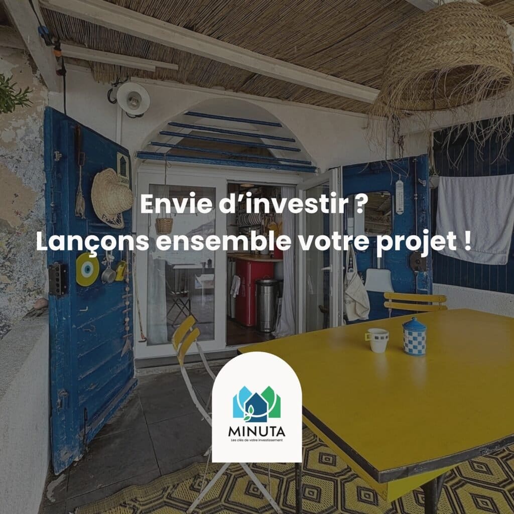 Instagram post from minuta.immo. This post is in position 9.